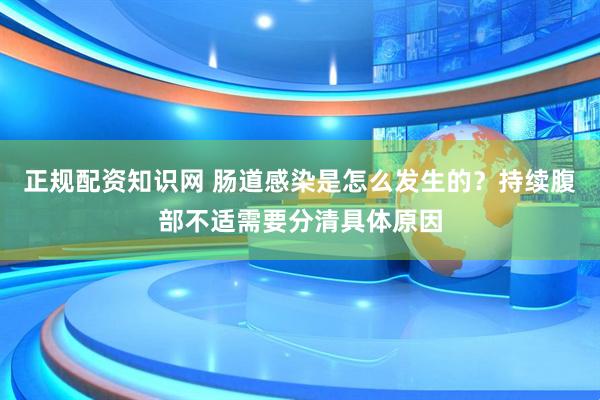 正规配资知识网 肠道感染是怎么发生的？持续腹部不适需要分清具体原因
